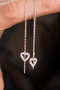 Heliophilia Silver EKR2006 Pendientes de Plata de Ley 925 con Circonitas